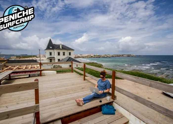 شقة Estudios Lagido - Peniche Surf Camp Working Space & Surf فيريل